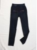 High Waist Denim Style Stretchy Legging (Fleece Lined) (One Size)